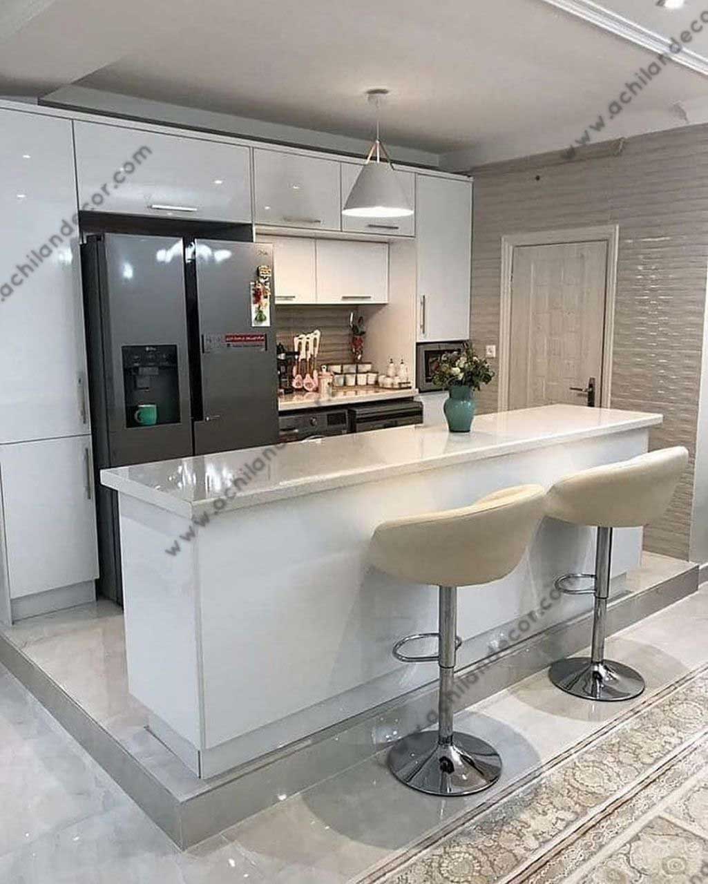 طراحی آشپزخانه با آچیلان دکور 